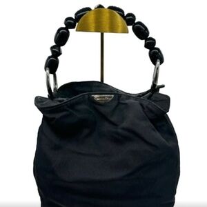 Christian‎ Dior Vintage Beaded Malice Nylon MIni Bag*Hot little bag!…EUC.. NCO’s